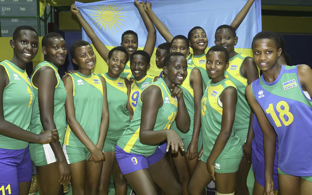 THE NATIONAL UNDER-20 WOMEN VOLLEYBALL TEAM